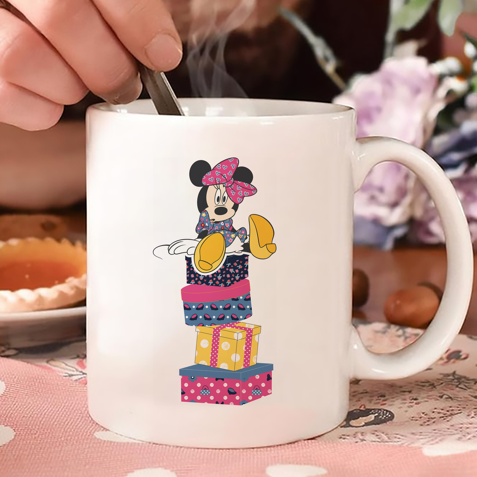 ミッキーマウス Mickey Mouse カラーマグカップ