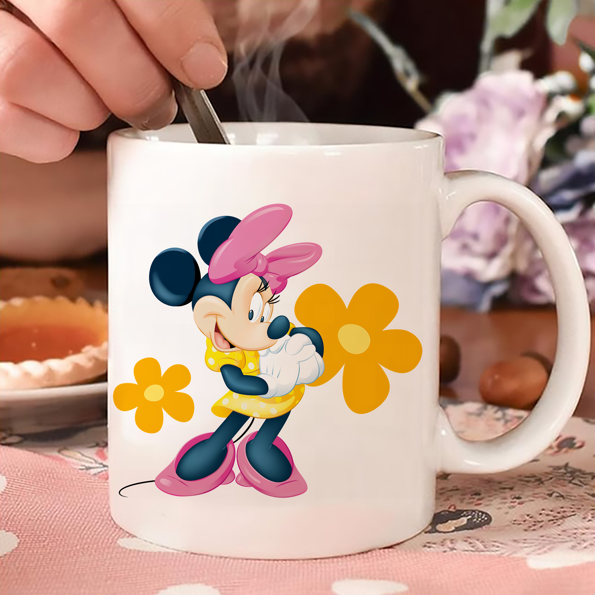 ミッキーマウス Mickey Mouse カラーマグカップ