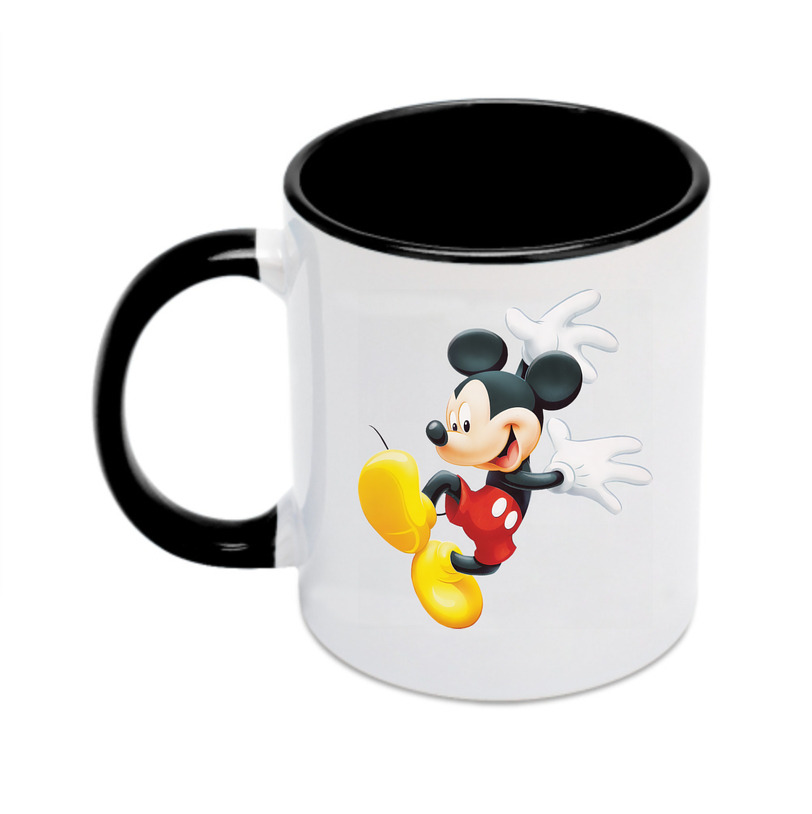 （画像用） ミッキーマウス Mickey Mouse カラーマグカップ