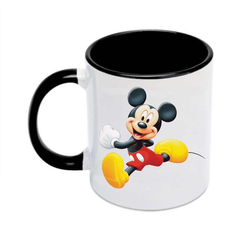 （画像用） ミッキーマウス Mickey Mouse カラーマグカップ