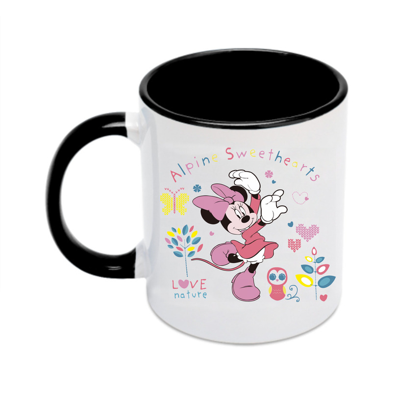 ミッキーマウス Mickey Mouse カラーマグカップ
