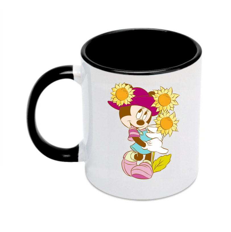 （画像用） ミッキーマウス Mickey Mouse カラーマグカップ