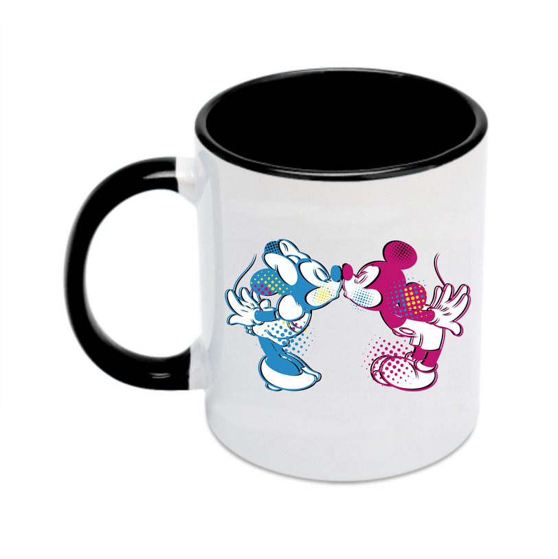 （画像用） ミッキーマウス Mickey Mouse カラーマグカップ
