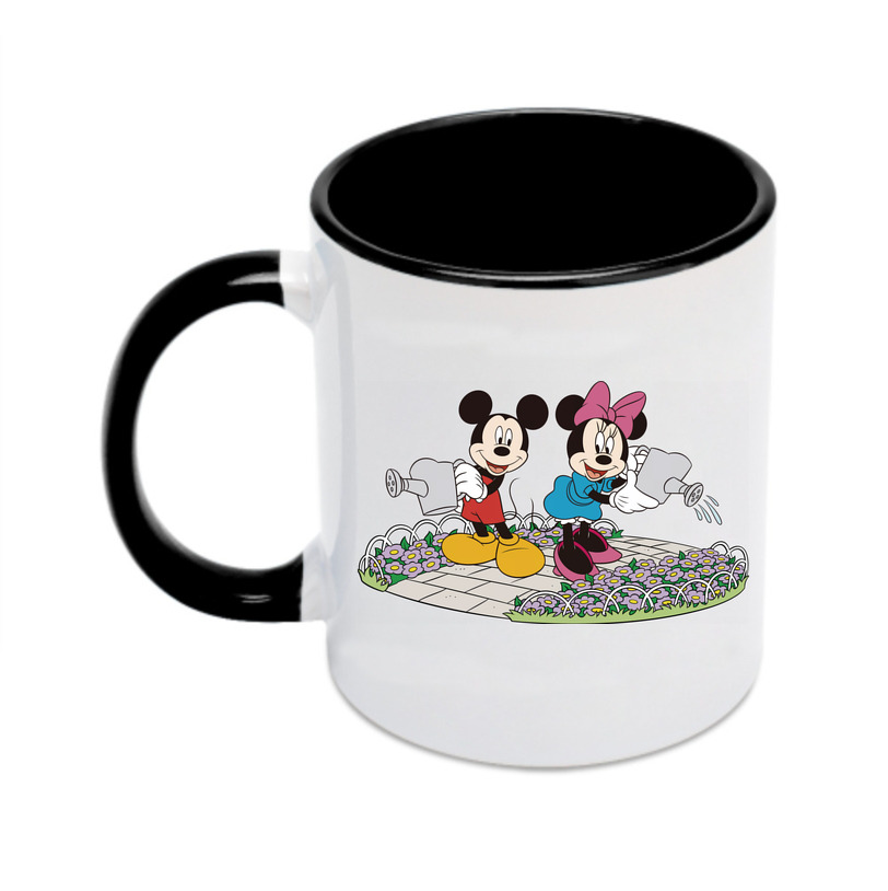 （画像用） ミッキーマウス Mickey Mouse カラーマグカップ