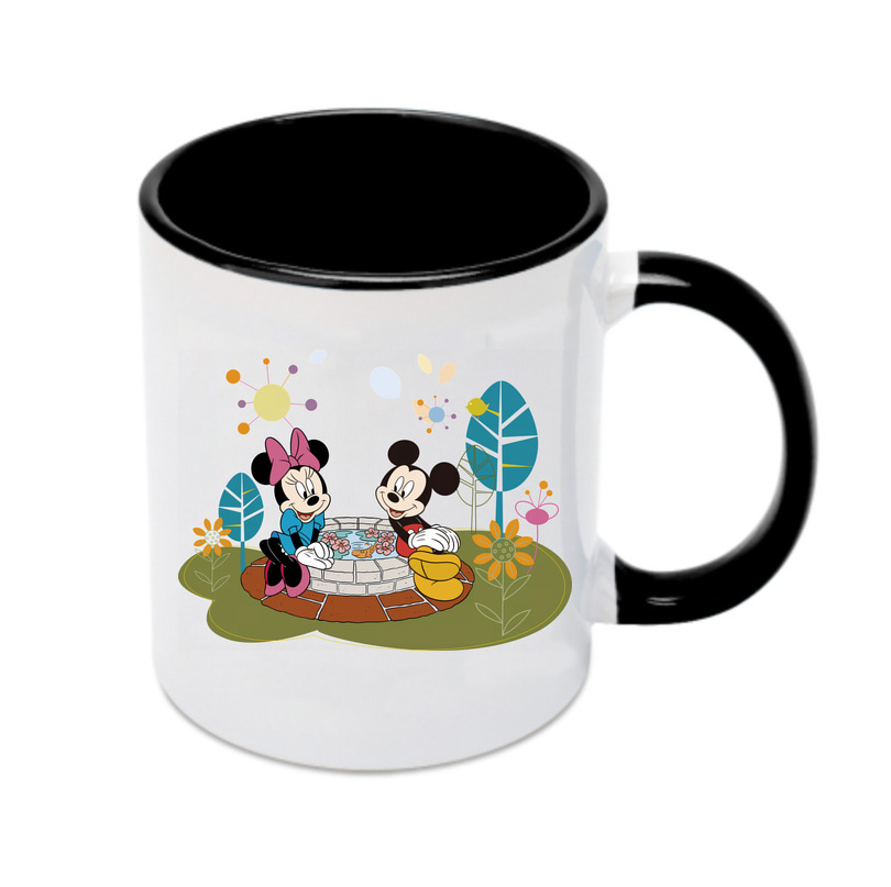 （画像用） ミッキーマウス Mickey Mouse カラーマグカップ