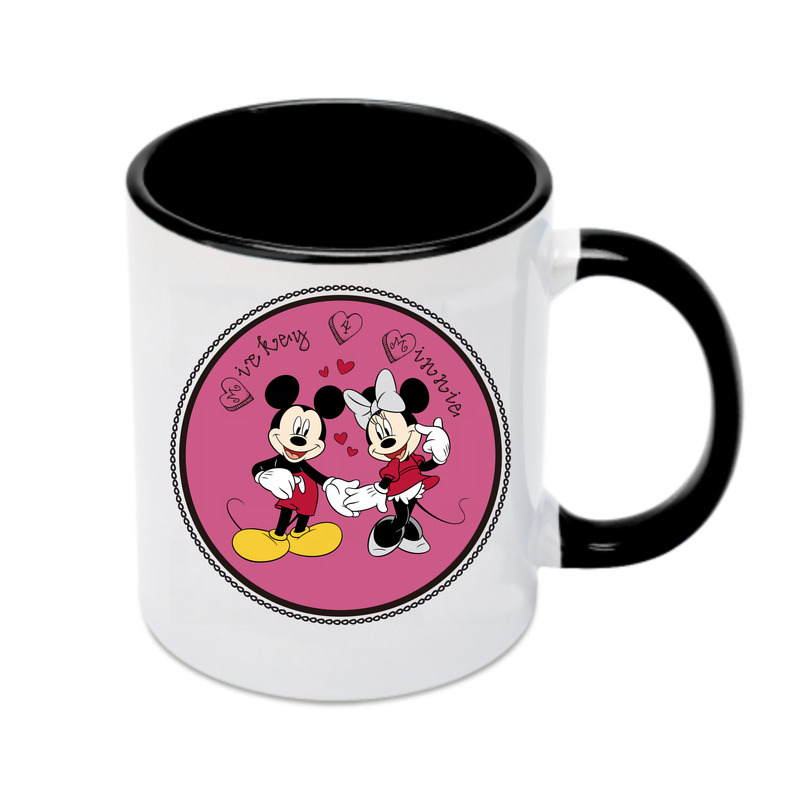 （画像用） ミッキーマウス Mickey Mouse カラーマグカップ