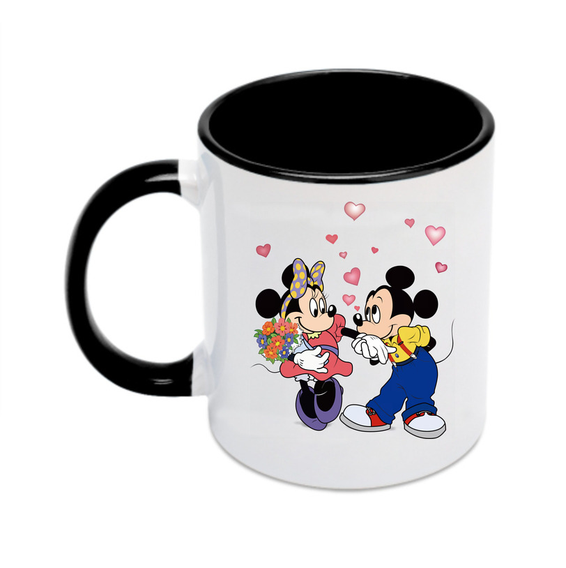 （画像用） ミッキーマウス Mickey Mouse カラーマグカップ