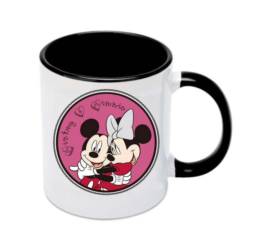 （画像用） ミッキーマウス Mickey Mouse カラーマグカップ