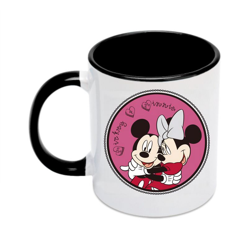 （画像用） ミッキーマウス Mickey Mouse カラーマグカップ