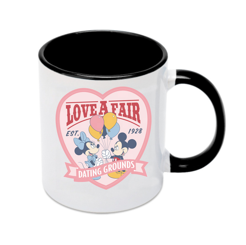（画像用） ミッキーマウス Mickey Mouse カラーマグカップ