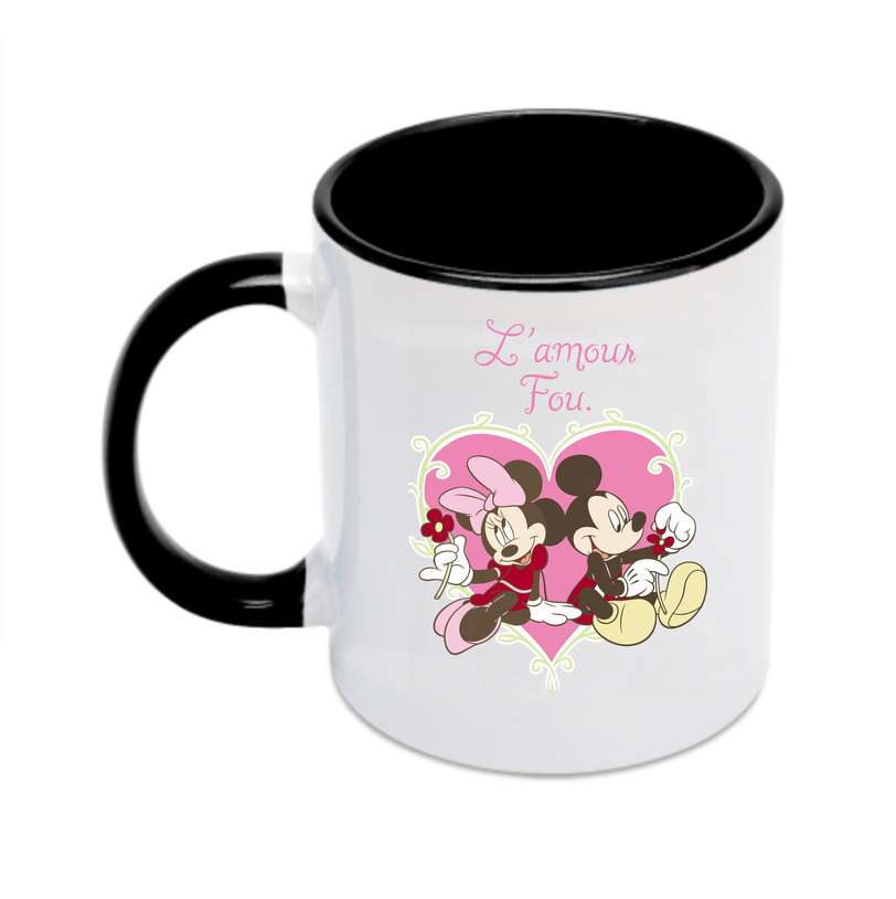 （画像用） ミッキーマウス Mickey Mouse カラーマグカップ