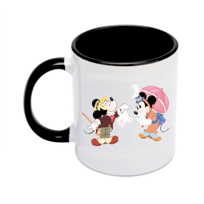 （画像用） ミッキーマウス Mickey Mouse カラーマグカップ