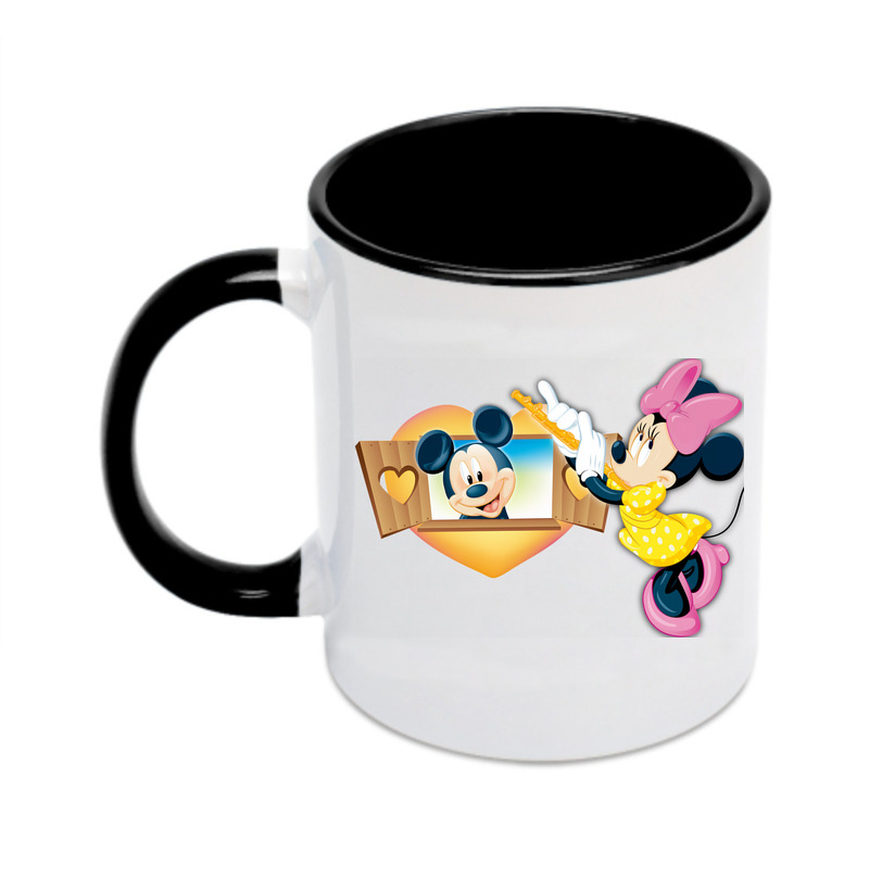 （画像用） ミッキーマウス Mickey Mouse カラーマグカップ