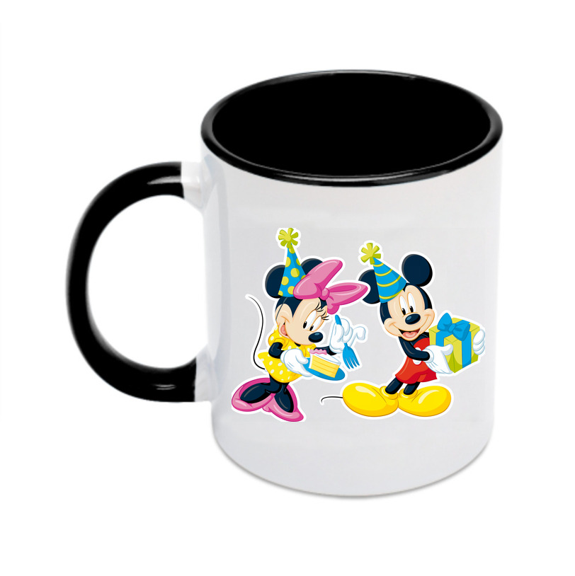 （画像用） ミッキーマウス Mickey Mouse カラーマグカップ