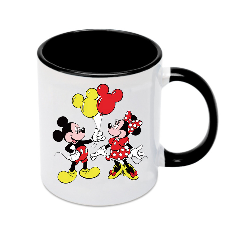 （画像用） ミッキーマウス Mickey Mouse カラーマグカップ