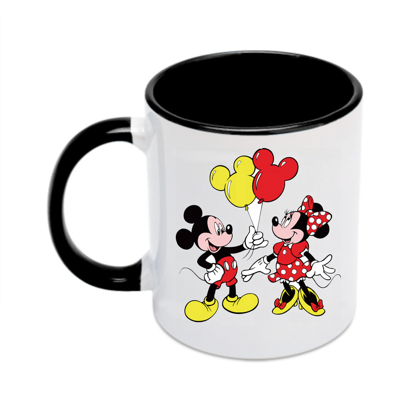 （画像用） ミッキーマウス Mickey Mouse カラーマグカップ