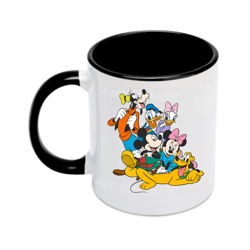 （画像用） ミッキーマウス Mickey Mouse カラーマグカップ
