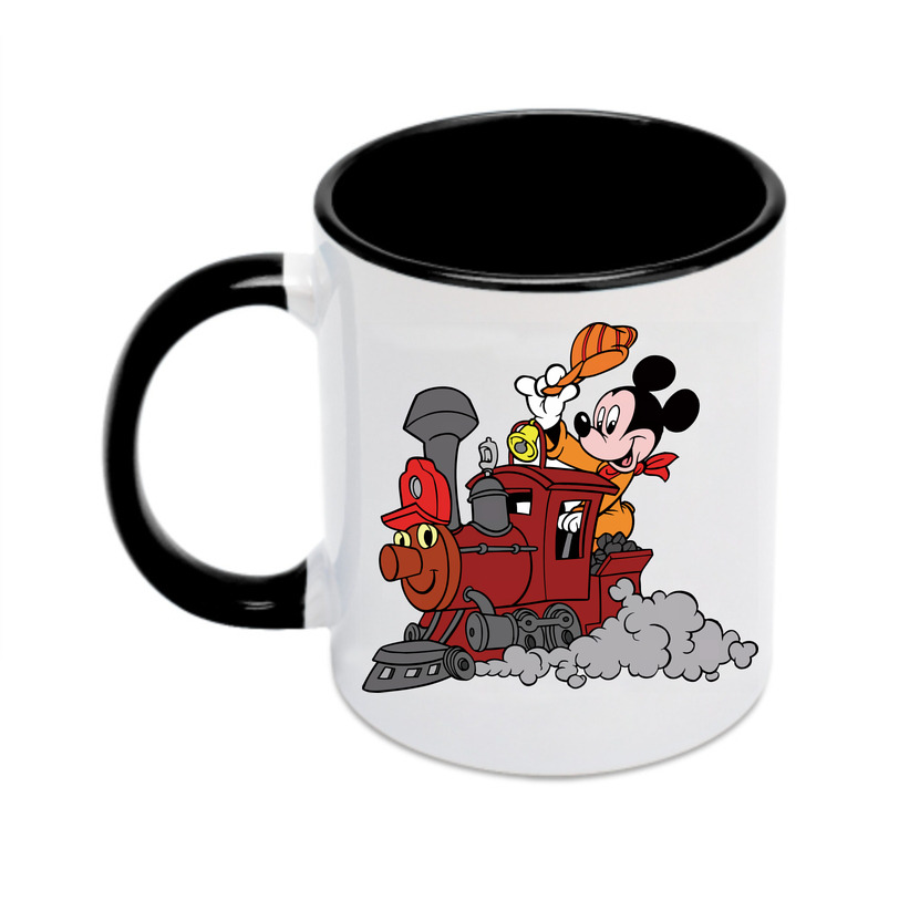（画像用） ミッキーマウス Mickey Mouse カラーマグカップ
