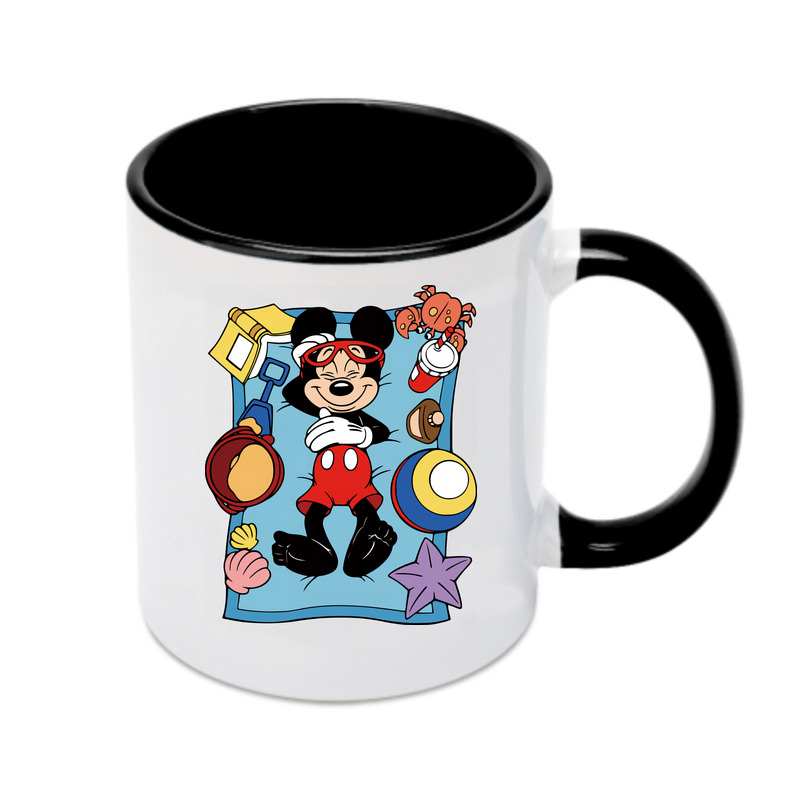 （画像用） ミッキーマウス Mickey Mouse カラーマグカップ