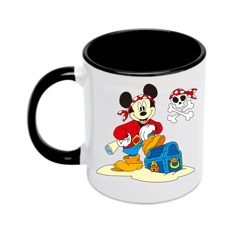 （画像用） ミッキーマウス Mickey Mouse カラーマグカップ