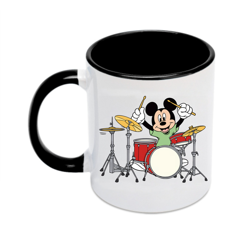 （画像用） ミッキーマウス Mickey Mouse カラーマグカップ
