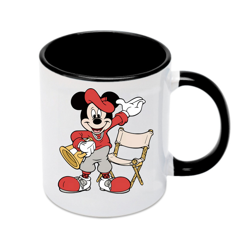 （画像用） ミッキーマウス Mickey Mouse カラーマグカップ