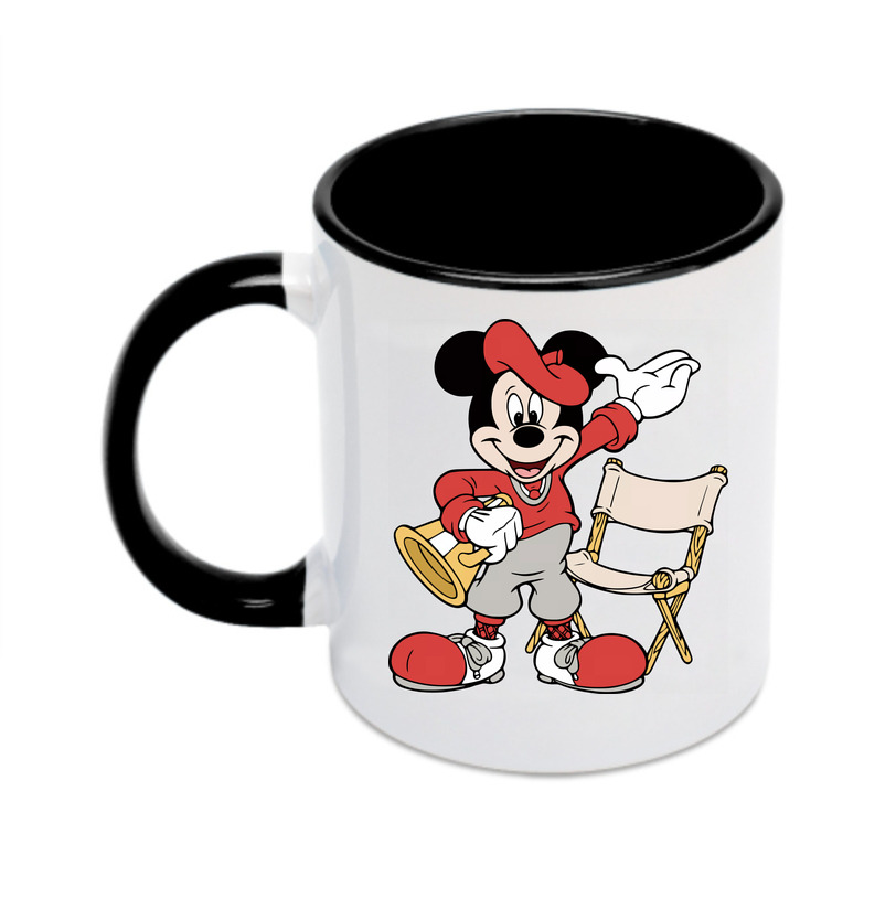 （画像用） ミッキーマウス Mickey Mouse カラーマグカップ