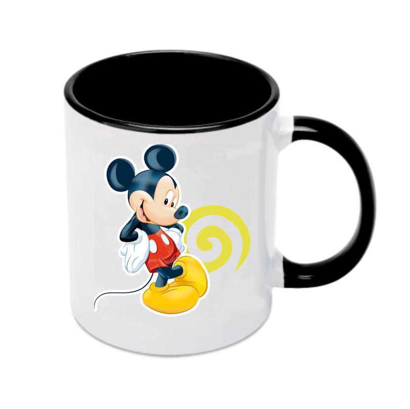 （画像用） ミッキーマウス Mickey Mouse カラーマグカップ