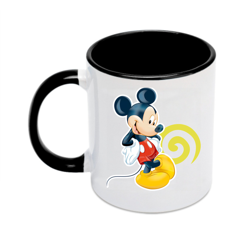 （画像用） ミッキーマウス Mickey Mouse カラーマグカップ