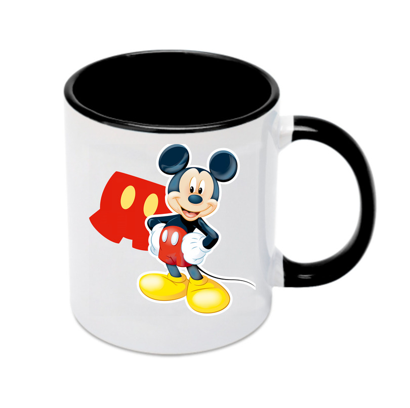 （画像用） ミッキーマウス Mickey Mouse カラーマグカップ