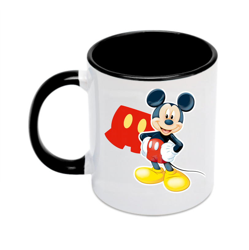 （画像用） ミッキーマウス Mickey Mouse カラーマグカップ