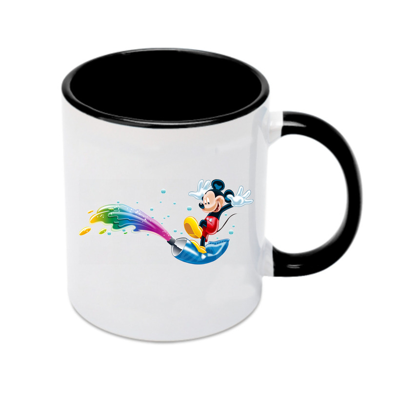 （画像用） ミッキーマウス Mickey Mouse カラーマグカップ