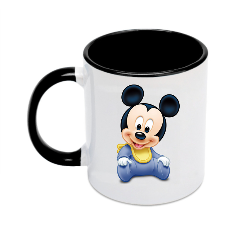 （画像用） ミッキーマウス Mickey Mouse カラーマグカップ