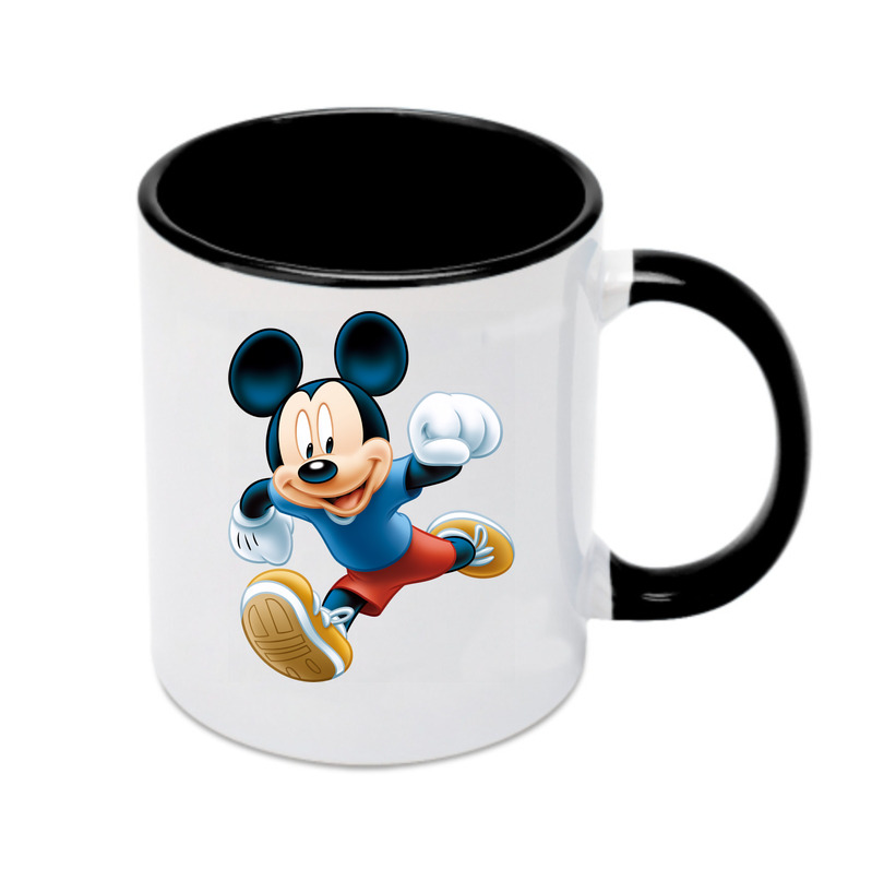 （画像用） ミッキーマウス Mickey Mouse カラーマグカップ