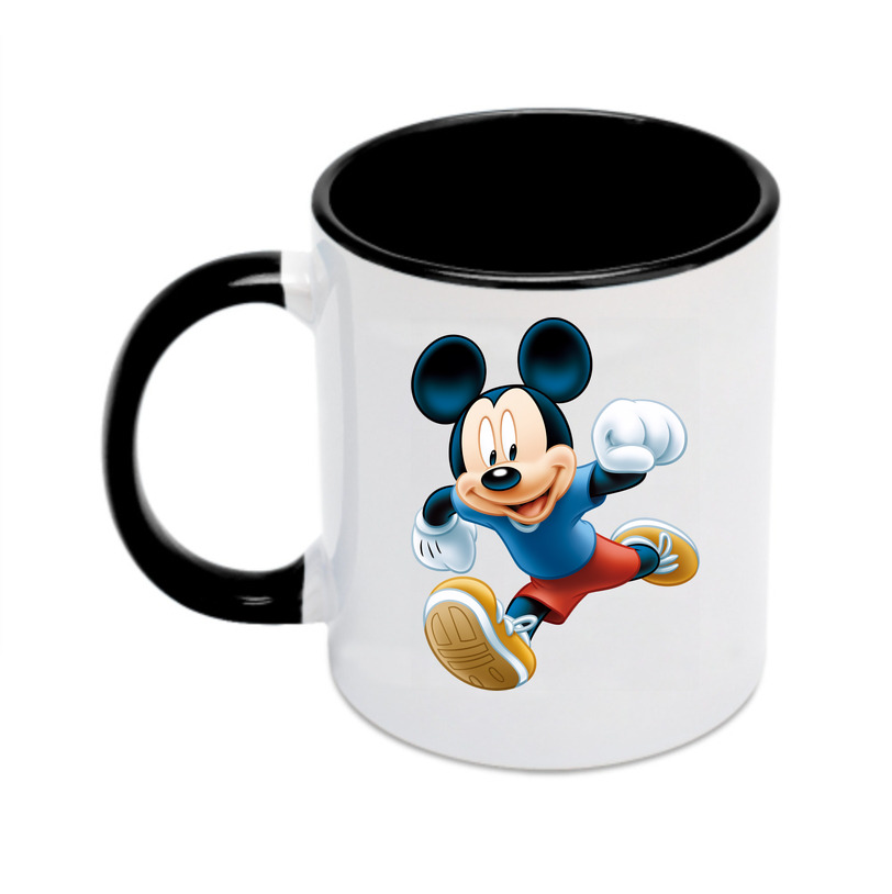 （画像用） ミッキーマウス Mickey Mouse カラーマグカップ