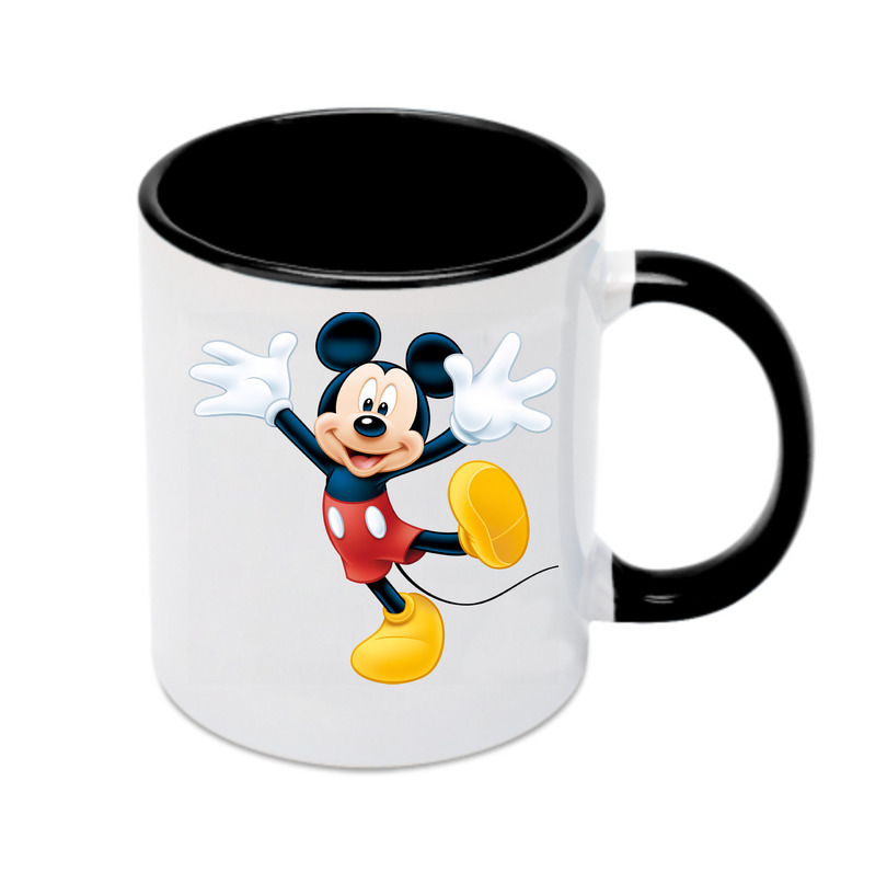 （画像用） ミッキーマウス Mickey Mouse カラーマグカップ
