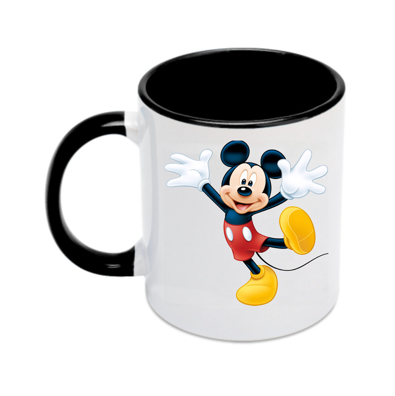 （画像用） ミッキーマウス Mickey Mouse カラーマグカップ