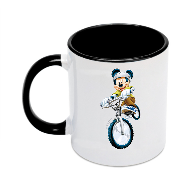 （画像用） ミッキーマウス Mickey Mouse カラーマグカップ
