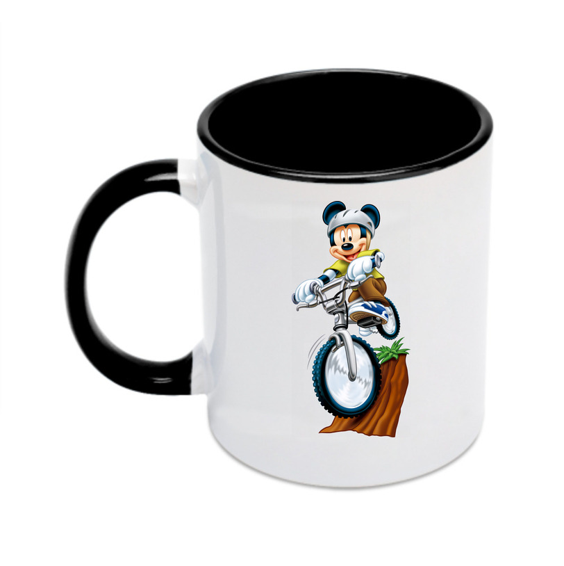 （画像用） ミッキーマウス Mickey Mouse カラーマグカップ