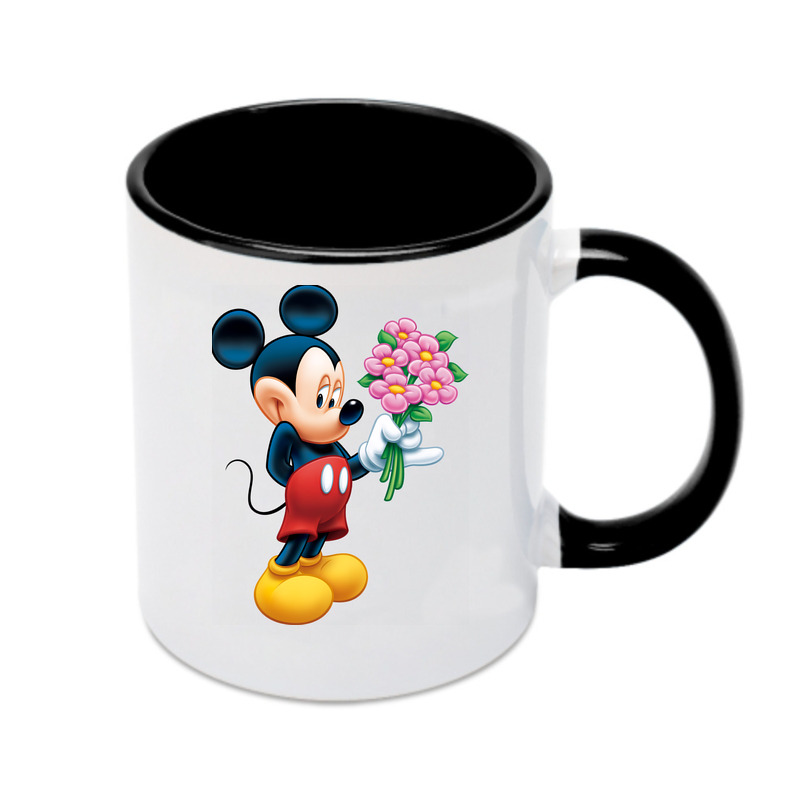 ミッキーマウス Mickey Mouse カラーマグカップ