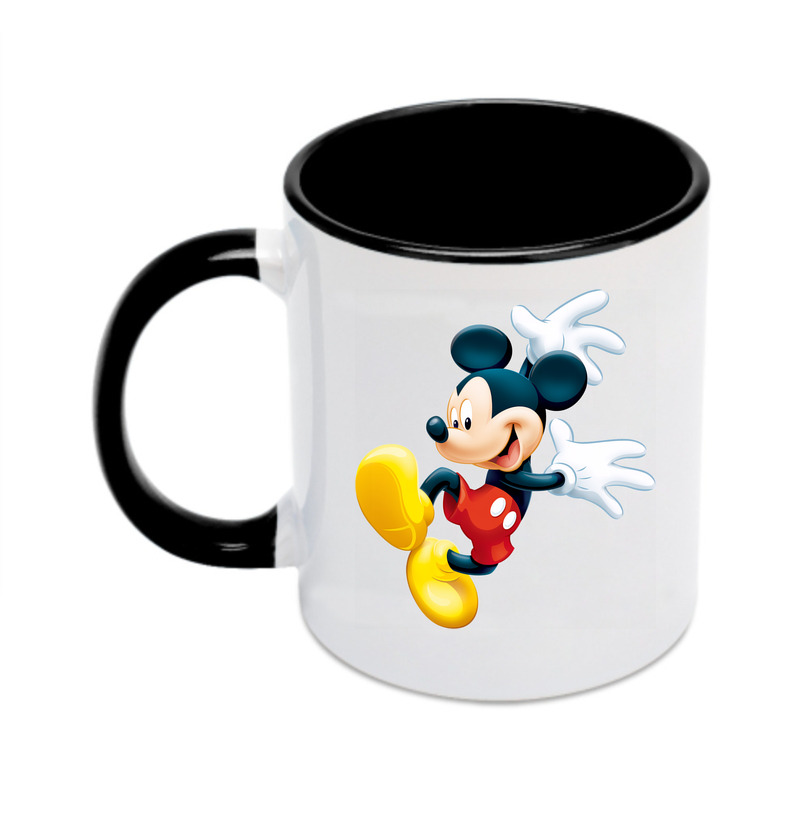 ミッキーマウス Mickey Mouse カラーマグカップ