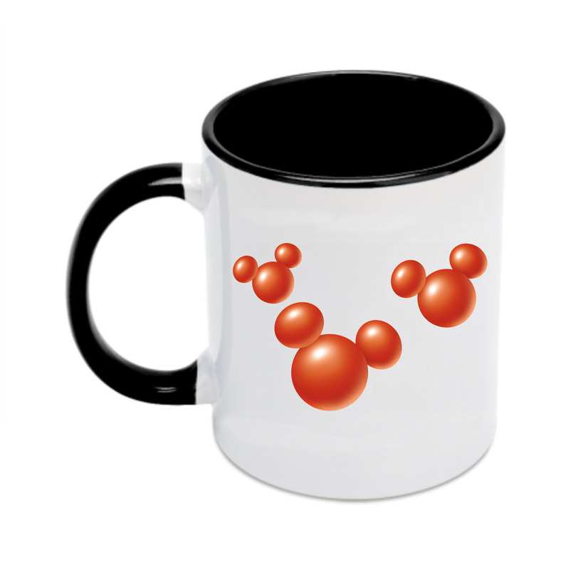 ミッキーマウス Mickey Mouse カラーマグカップ