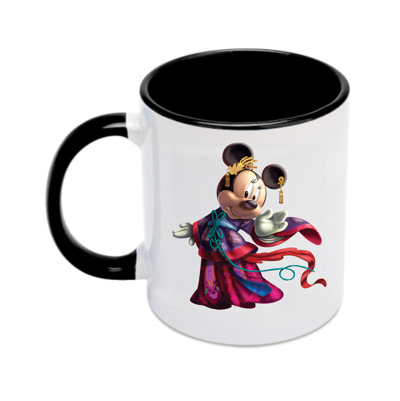 ミッキーマウス Mickey Mouse カラーマグカップ