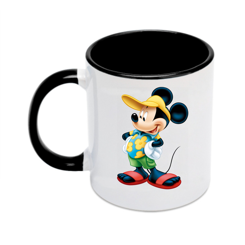 ミッキーマウス Mickey Mouse カラーマグカップ