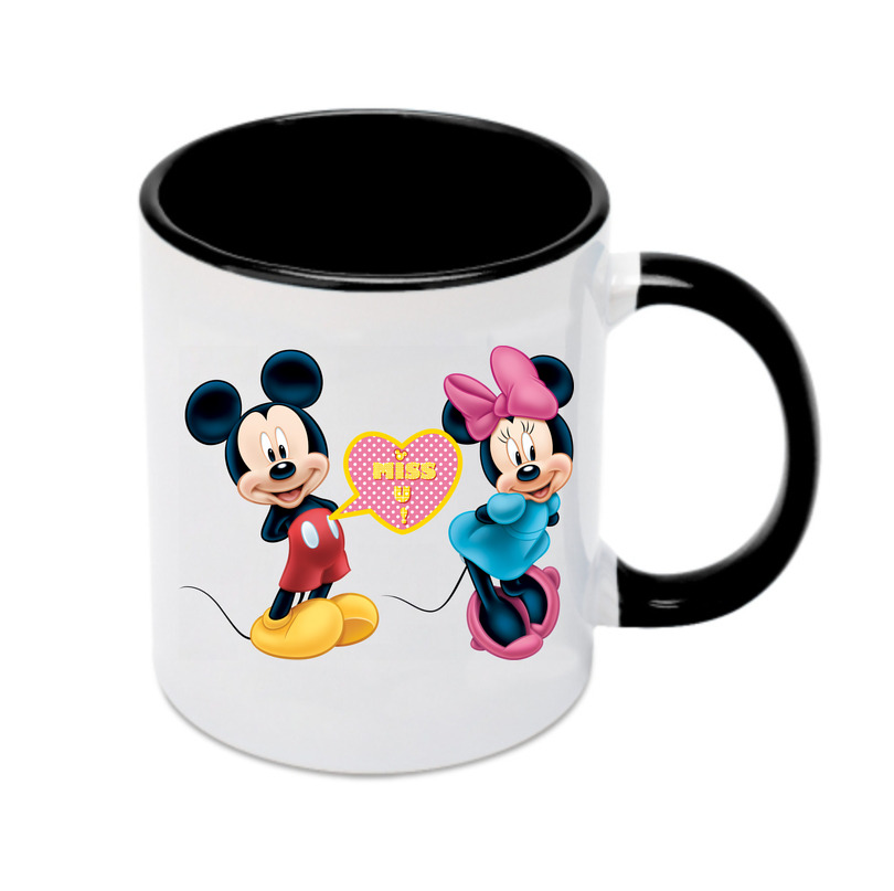 ミッキーマウス Mickey Mouse カラーマグカップ