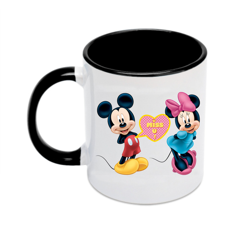 ミッキーマウス Mickey Mouse カラーマグカップ