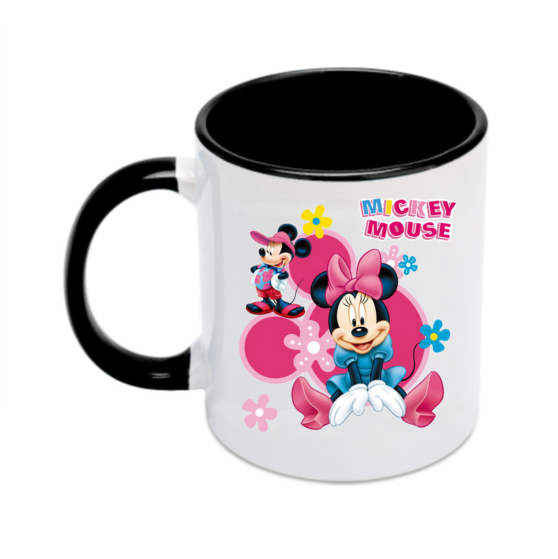 ミッキーマウス Mickey Mouse カラーマグカップ