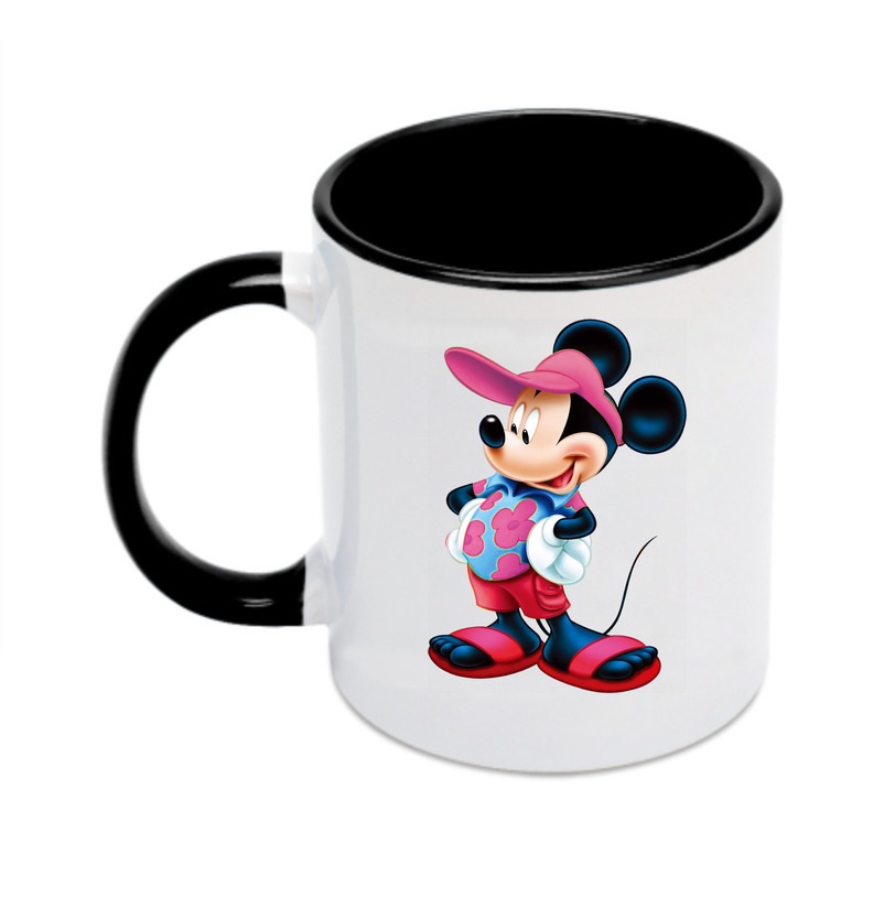 ミッキーマウス Mickey Mouse カラーマグカップ