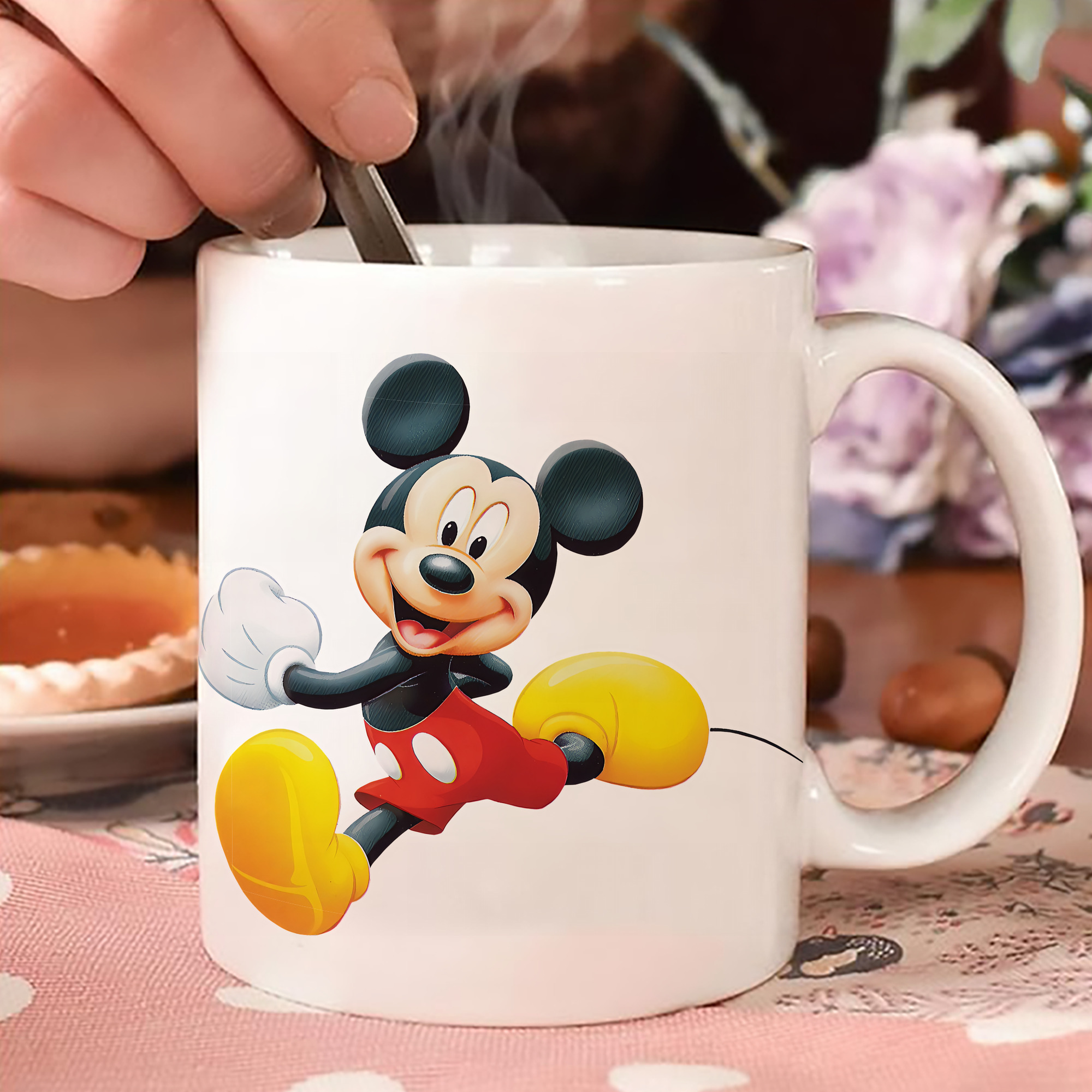 ミッキーマウス Mickey Mouse 温度変色マグカップ