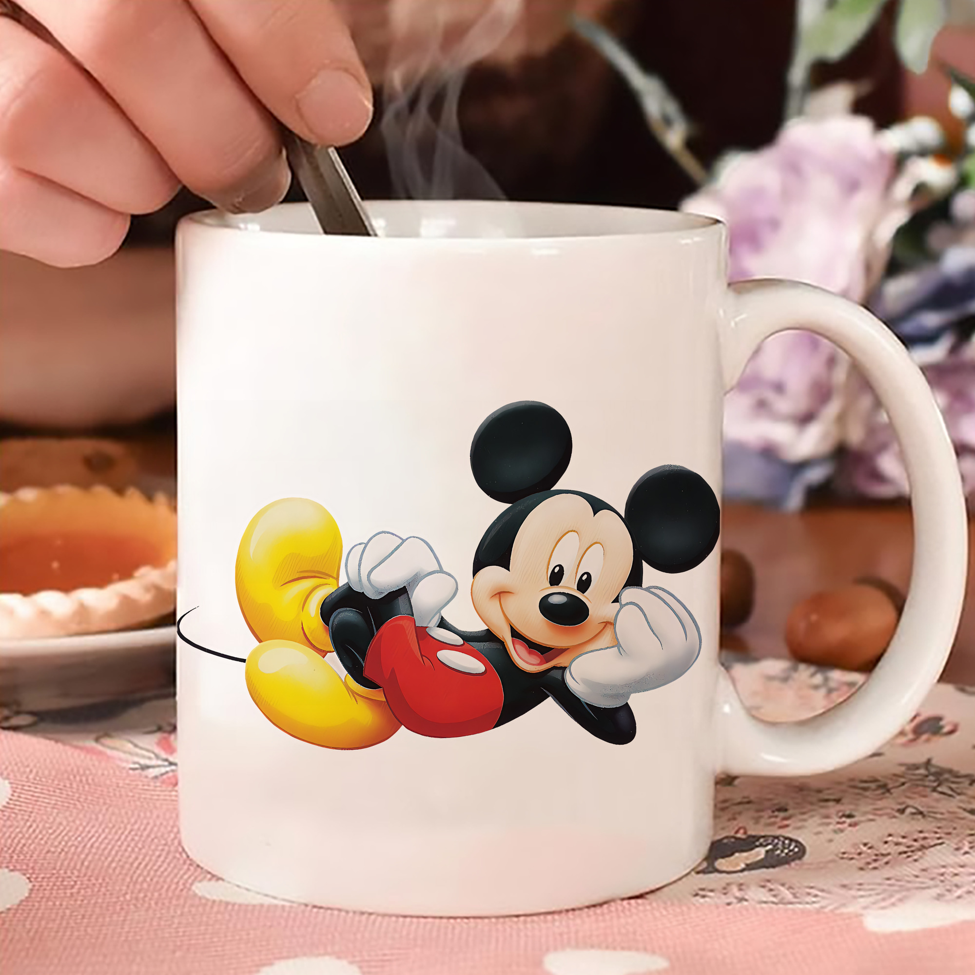 ミッキーマウス Mickey Mouse 温度変色マグカップ